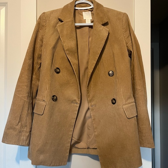 H and M courderoy blazer - Picture 1 of 1
